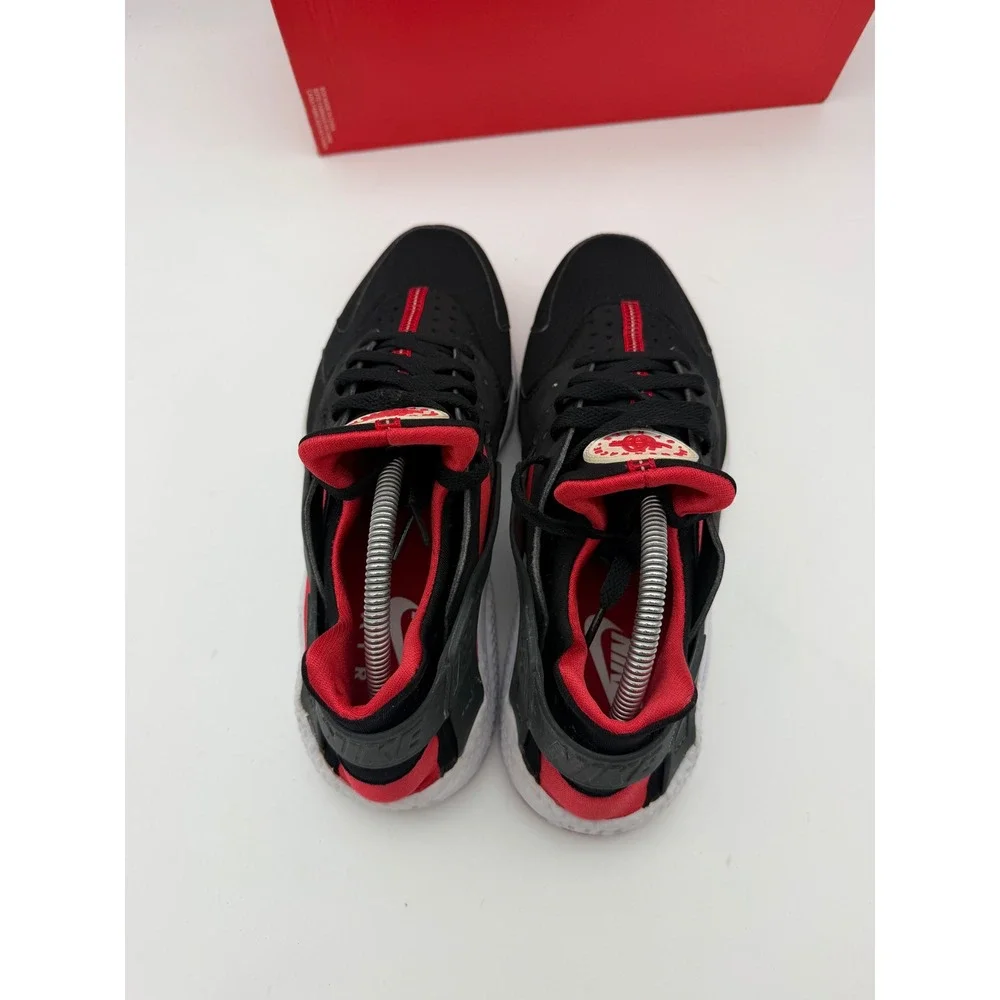 Nike Air Huarache Mens Black University Red Anthracite 318429-016 Size 10.5